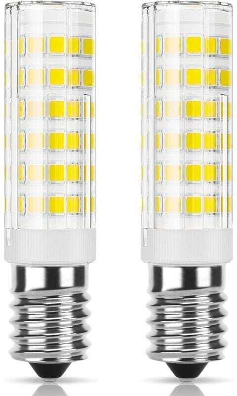 Vtizikl E14 LED-Dunstabzugshaubenlampe 9W, entspricht 50W Halogen, 550LM, Kaltweiß 6000K, Kleines Edison-Schraubgewinde,...