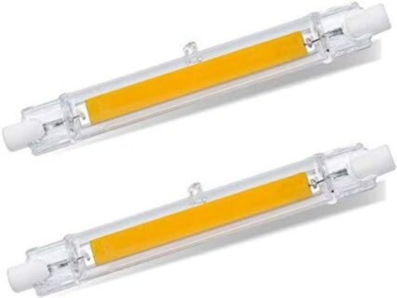 Memkey - R7S LED-Glühbirne, 118 mm, Kaltweiß 6000 k, 1200 lm, R7S 13 w COB-LED-Halogen-Äquivalent R7S J118 100 w 120 w, ...
