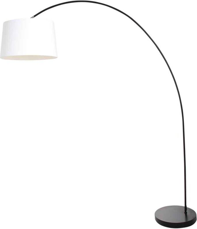 Mexlite - stehlampe - Solva - schwarz - leinen metall -