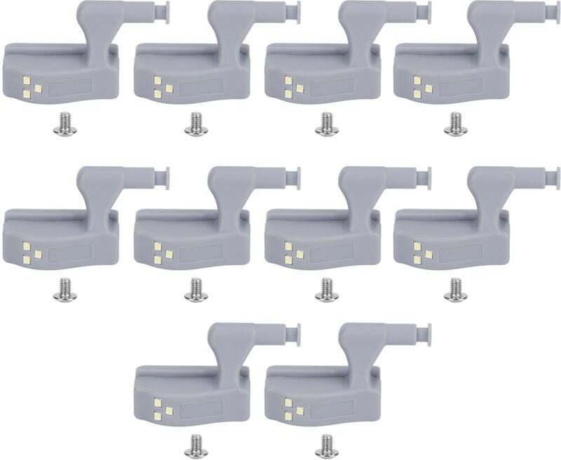 Scharniersensorleuchte, einfach zu installierende LED-Lichtchips, Schranksensorleuchte, hohe Helligkeit für Schränke, Kl...