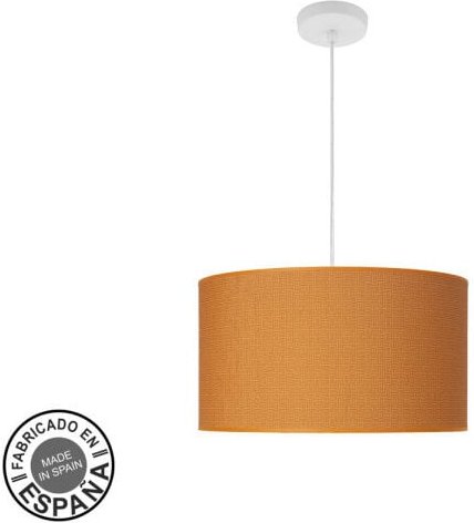 Hängeleuchte fashion 2xe27 weiß/orange regx40x40cm m/Diffusor