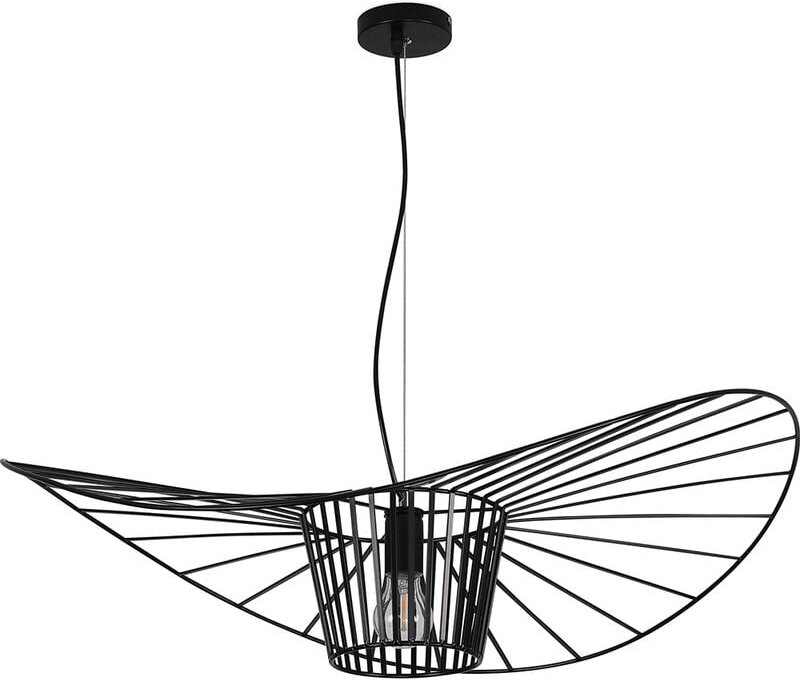 Deckenlampe - Hängeleuchte Pamela Design - 80cm - Vertical Schwarz
