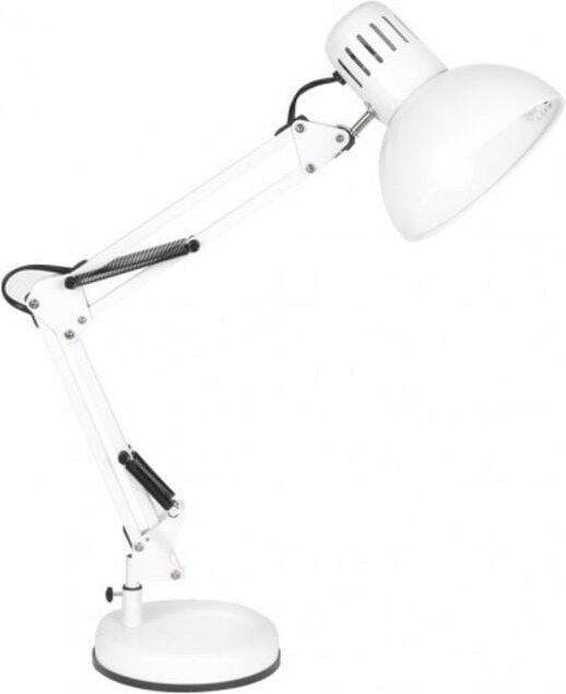 Rutil-Drehleuchte 1xe27 weiß 57x39x15 cm