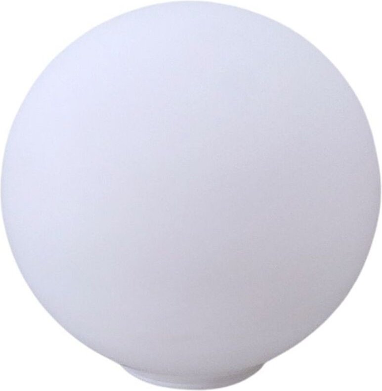 Matter Opal-Glaslampenschirm 14x14cm Öffnung 5cm