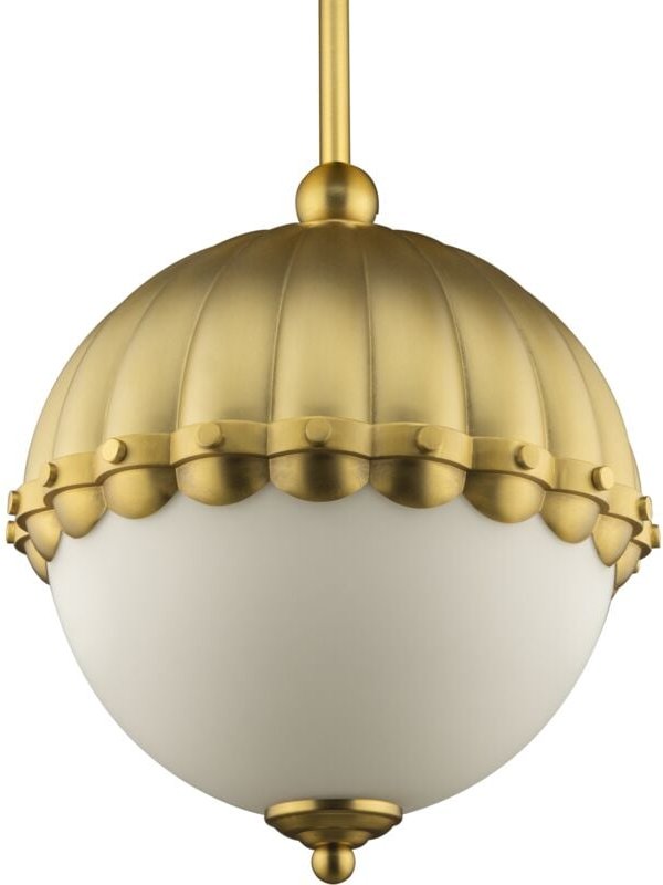 Thumbnail - Pralines Globe Pendel-Deckenleuchte Messing, E27 - Cosmo