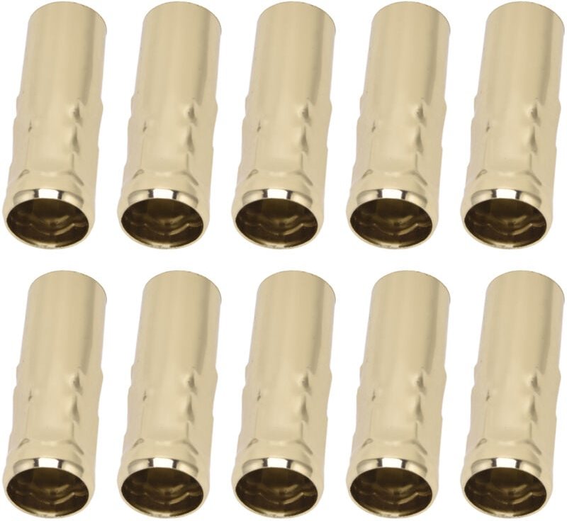 Thumbnail - Kerzenlampenfassungsrohr, Kerzenfassungsabdeckungen, 10 Stück E14 Metallrohr für Kerzenlampenfassung, Lampensockel-Beleu...