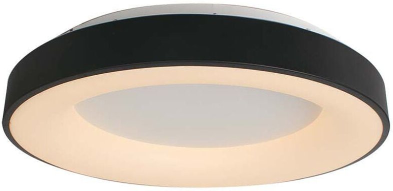 V-tac - led Deckenleuchte Deckenlampe Wohnzimmerlampe Metall Schwarz Durchmesser 60 cm