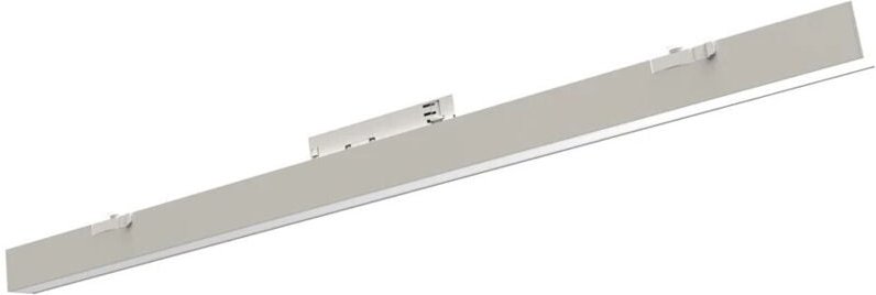 Trade Shop - copy of FARETTO LED 15W ORIENTABILE PER BINARIO MONOFASE DIREZIONABILE CCT SWITCH IP20 FM-15W-3C - Weiß