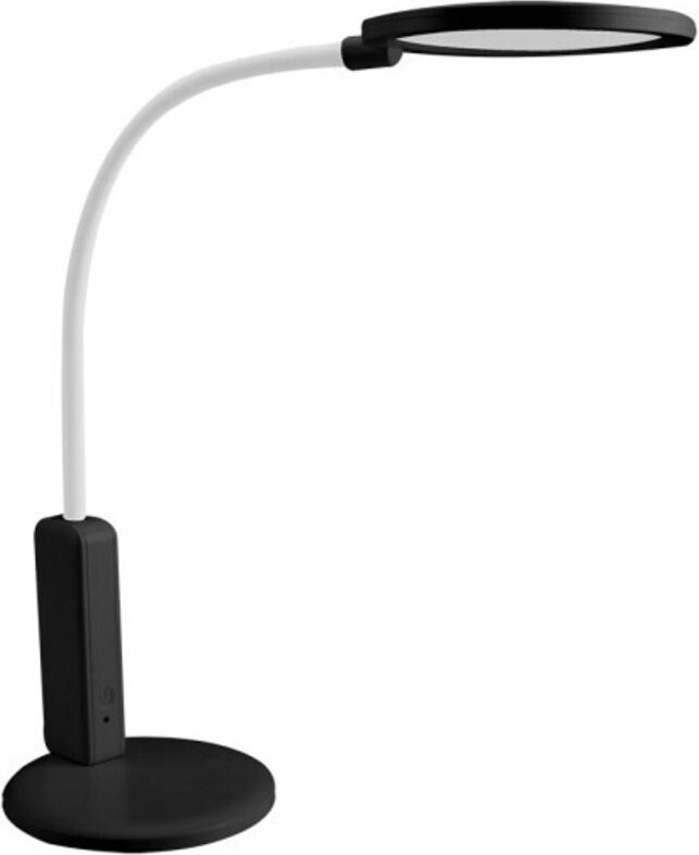Verne lampe 7w 5000k schwarz/weiß 590lm kabelloser touch dimmer orient 33x14x14 cm