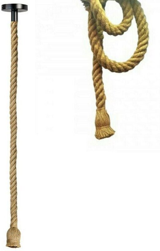 E27edisonanhängervintageknotendeckekronleuchterlampenfassungseil2mt