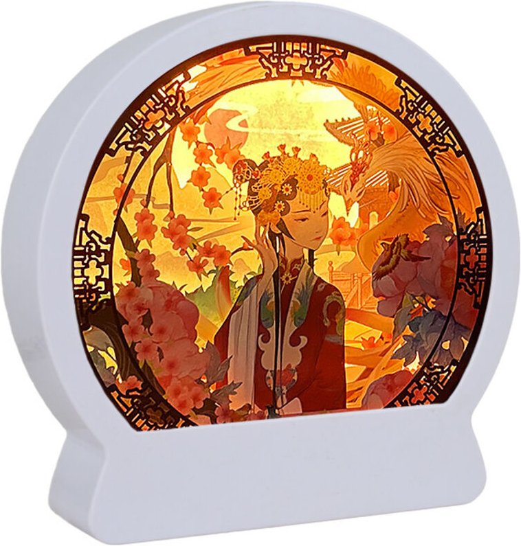 LED-Nachtlichtbirnen LED-Lichtbox LED-Dekoleuchten Papierschnittlampe