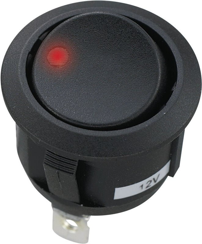 1587931 Kfz-Wippschalter TC-R13-112DL-02 12 v/dc 20 a 1 x Ein/Aus/Ein rastend/0/raste - Tru Components