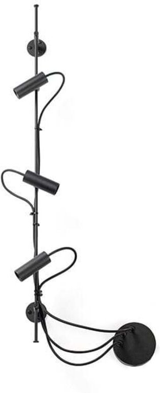 Faro Clap Linear Wall 3x6W Außenstrahler Schwarz IP65 3000K