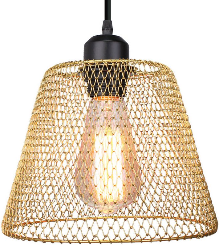 Retro Pendelleuchte Industrielle Hängelampe Metall Deckenleuchte E27 Wohnzimmer für Innen,Restaurant,Cafe,Bar,Küche,Kind...