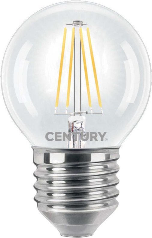Century - Incantation bulb bulb sphrische glhbirne 6w saphirfaden groe glhbirne e27 warmes licht 2700k inh1g-062727