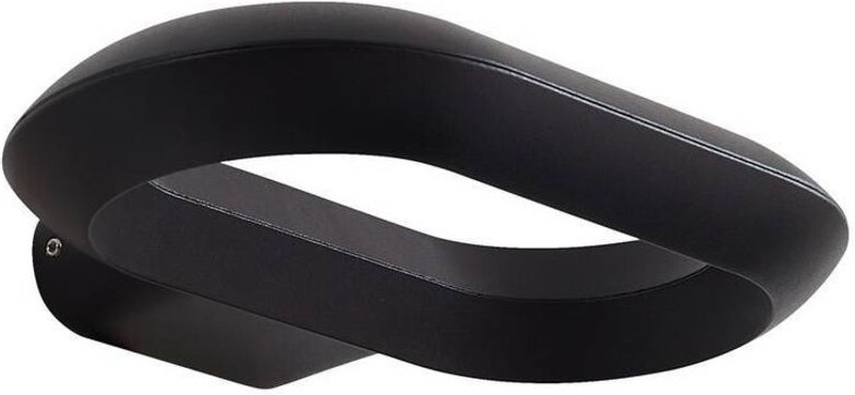 LED Wandleuchte außen "Loop" aus Metall von Lucande