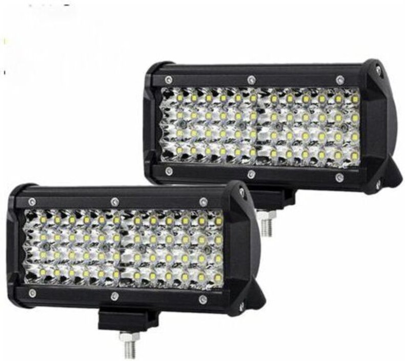 LED-Arbeitsleuchte für Traktor, 144 w, 16,5 cm, Auto-LED-Strahler, 12–24 v, Streifen-LED-Arbeitsleuchte, wasserdicht, IP...