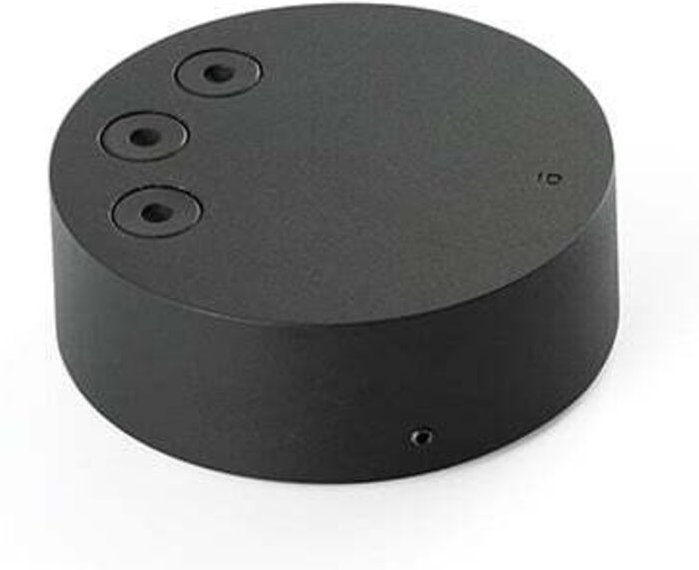 CLAP Sockel/Blumenleuchte schwarz