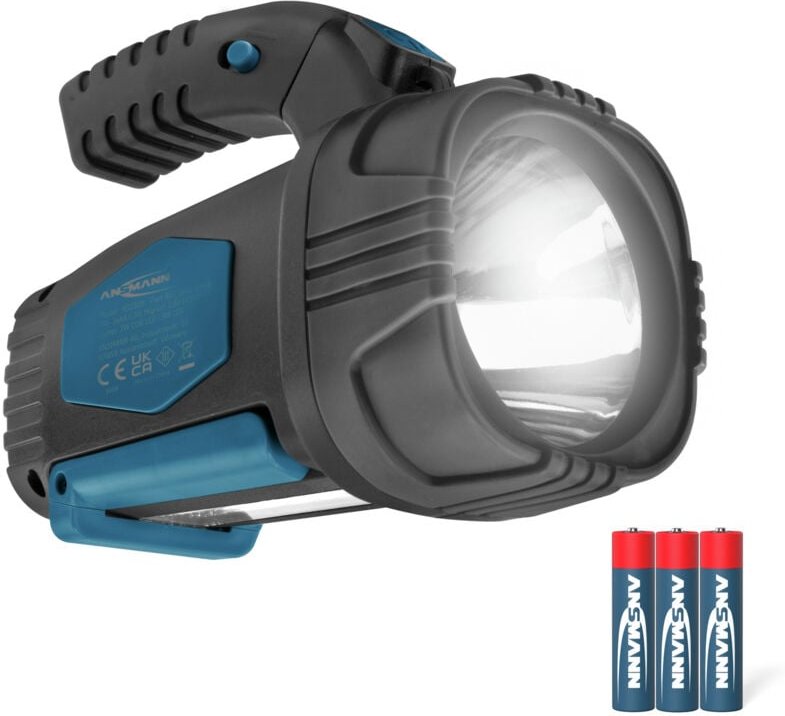 HS230B led Handscheinwerfer ideal für Camping, Arbeit, Garten, Wandern - Ansmann