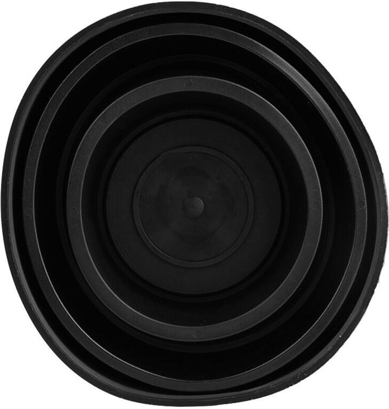 Vtizikl pour cache phare avant 10cm 2 Pcs Phare Cache-Poussière, Universel 100mm En Caoutchouc Logement Joint Capuchon D...