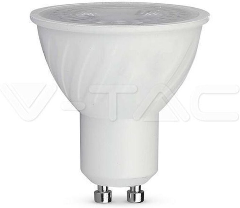 LED-Spotleuchte GU10 Linse 110° IP20 Weiß 6W 445 Lumen 3000K