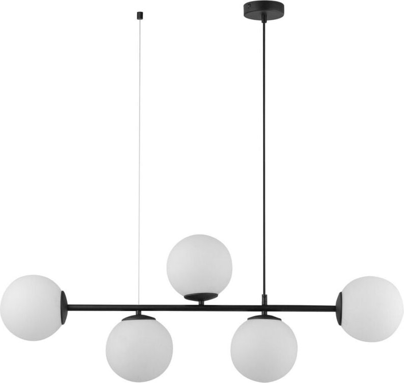 TK Celeste Globe Bar Pendelleuchte Deckenleuchte Schwarz, Weiß 5xE27