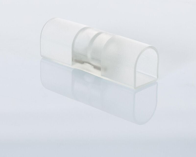 Efectoled - Verbindungen für LED-Streifen Neon 7.5W/m 220V ac 60 LED/m IP67 Halbrund 180º nach Mass Schnitt alle 100 cm ...