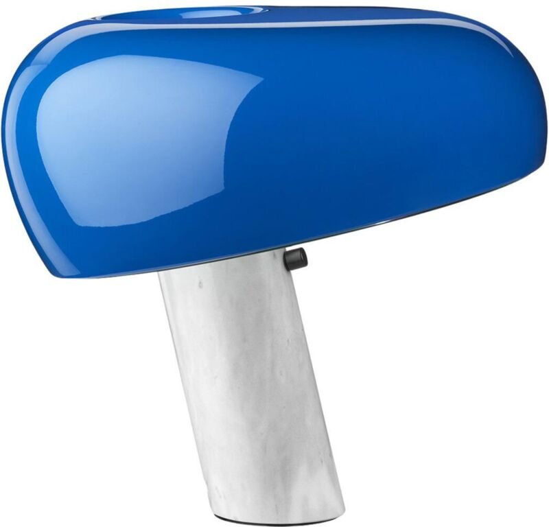 Flos Snoopy Tischlampe marineblau modernes Design