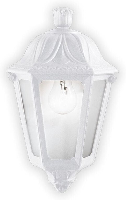 Ideal Lux - Anna - 1 leichte Wandlaterne für den Außenbereich Weiß IP44, E27