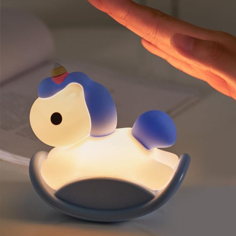 Nachtlicht für Kinder, niedliches Einhorn-Nachtlicht, Tier-Nachtlicht für Jungen und Mädchen, Schokoladen-Nachtlicht für...