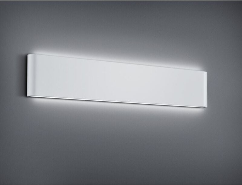 Iperbriko - Rechteckige Wandleuchte Thames ii Led Double Light IP54 Weiß L46 cm Trio Lighting