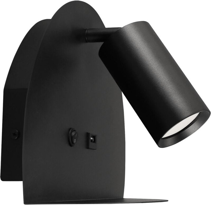 Wandleuchte MOBI WLL GU10 IP20 schwarz