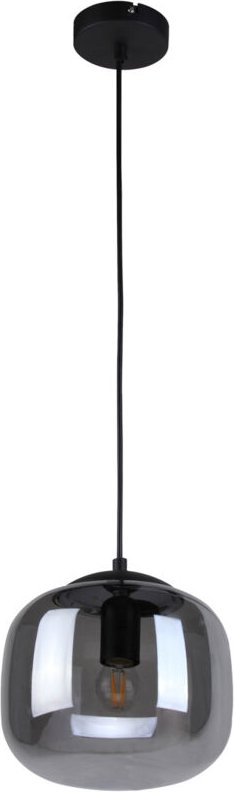 Hängeleuchte Calto 1 E27, sandgestrahlt schwarz, Italux PND-67705-1-BK-SG