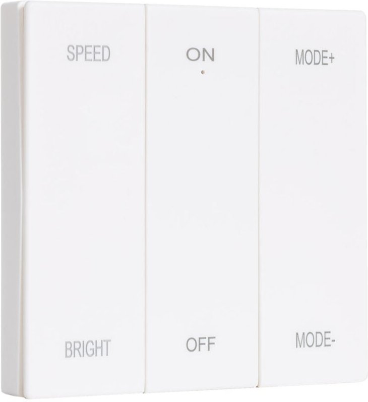 Efectoled - Controller Dimmer für digitale LED-Streifen 12/24 v dc + RF-Fernbedienung 6 Tasten Einfarbig