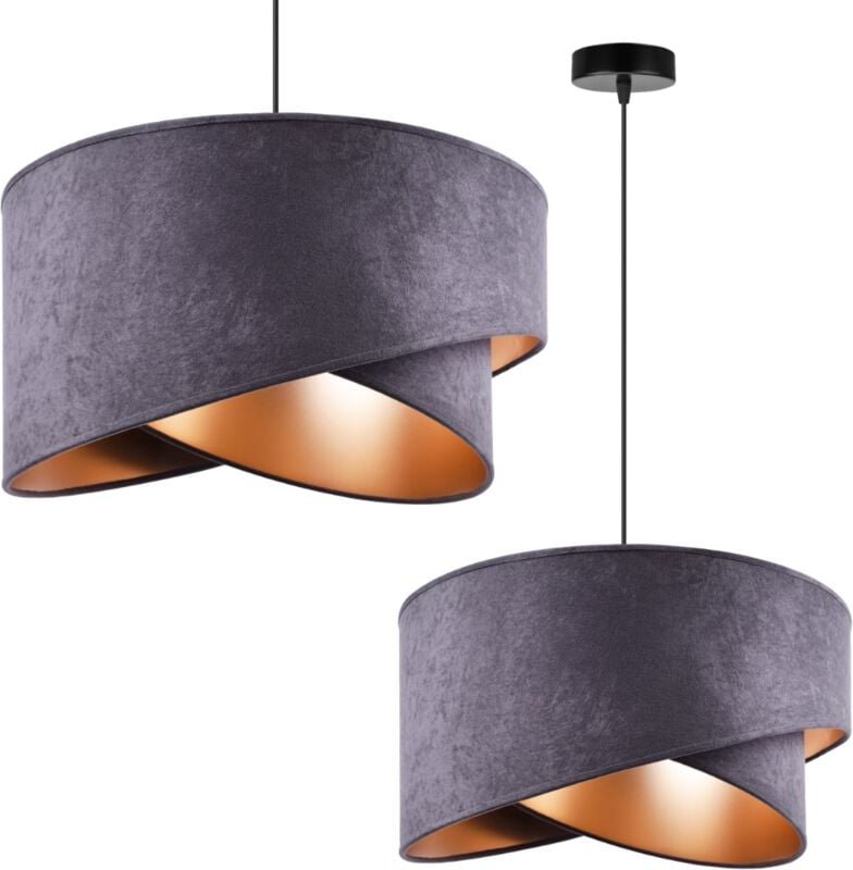 Hängende Deckenleuchte Kronleuchter Lampenschirm Glamour