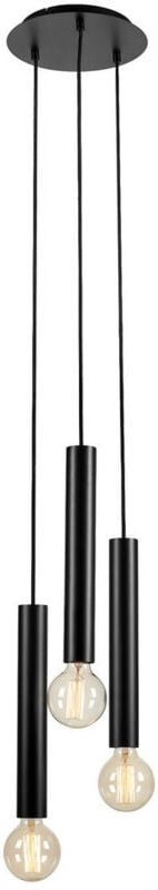 Markslojd - sencillo Cluster Drop Deckenpendel rund 3 Licht schwarz