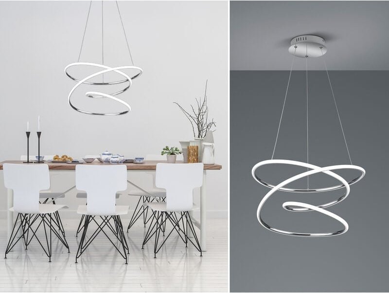 Bologna suspension led chrom dimmbar r37051106