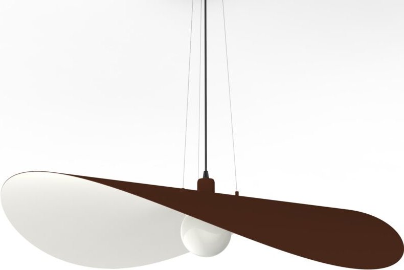 Thumbnail - Lumicom - piuma sospensione Ø90 bicolore opaco