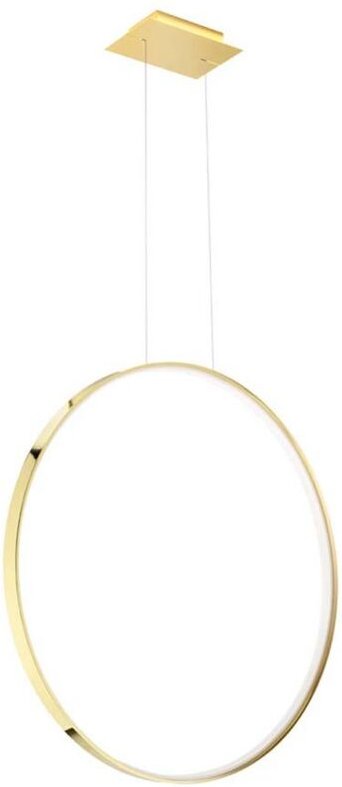 Pendelleuchte Hängelampe Deckenlampe Wohnzimmerleuchte Gold-Ring led 5520lm 50W