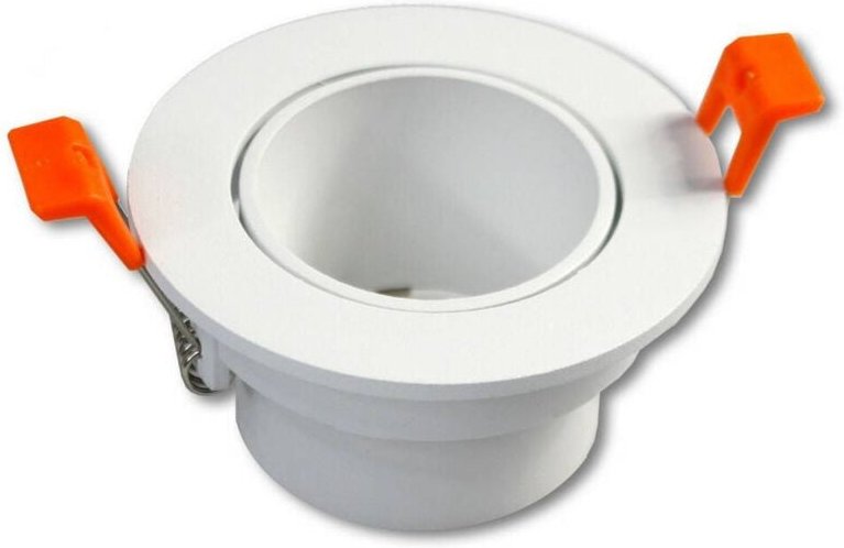 Trade Shop Traesio - Trade Shop - portafaretto foro profondo incassoper faretto bianco illumination soffität P22 -