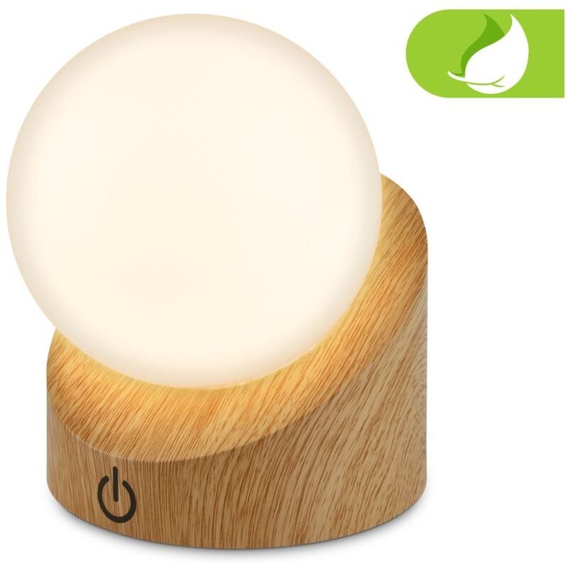 Briloner - Mini led Tischlampe kabellos IP54 Tischleuchte Akku Aussen/Innen Dimmbar Touch