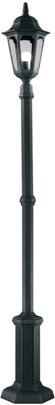 Parish - 1 Licht Außenlaternenpfahl Schwarz IP44, E27 - Elstead