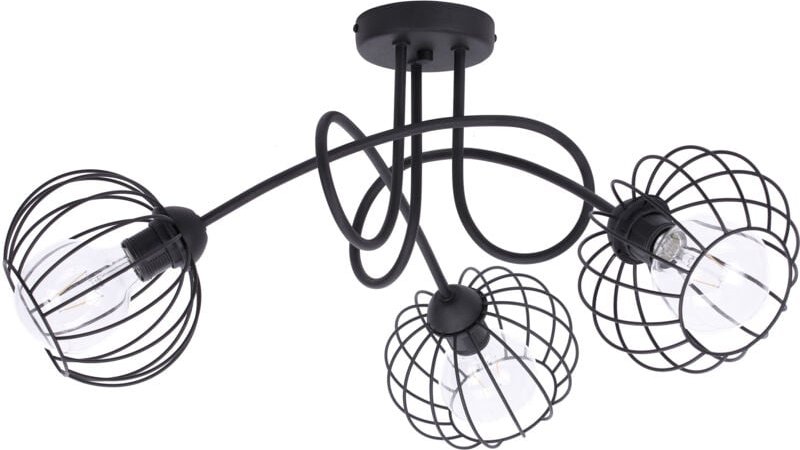 Moderne Metall-Pendelleuchte Loft Edison E27