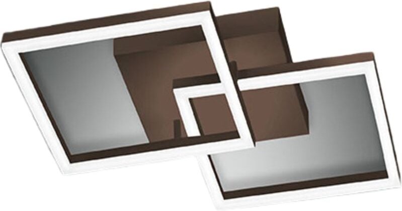 Fabas Luce - Moderne LED-Deckenleuchte bard 39W Corten 3394-22-361