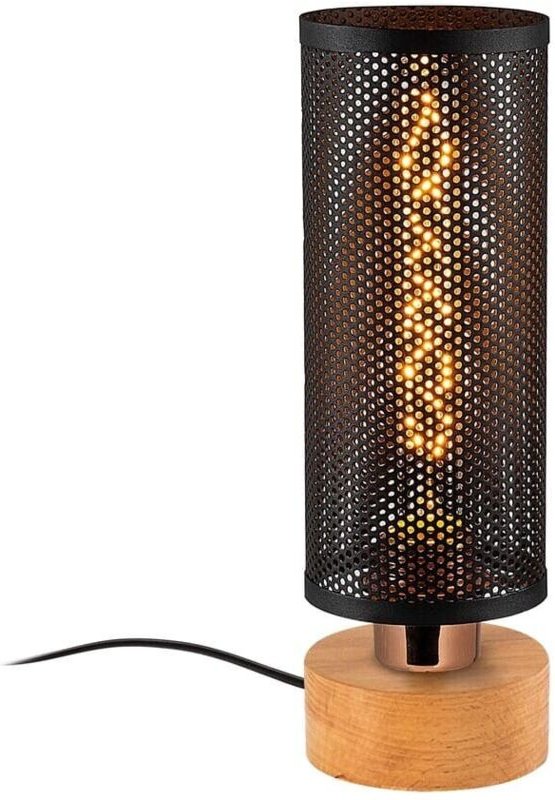 Tischlampe mit Holz Modell 13