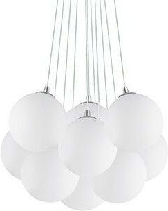 Ideal Lux - Mapa Bianco - 11 Light Small Cluster Anhänger Weiß, E14