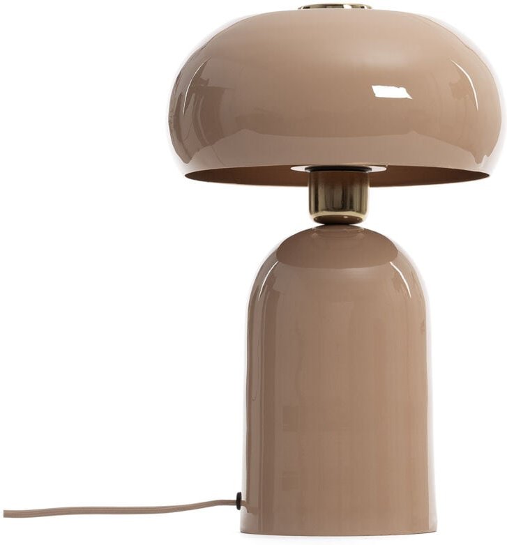 Tischlampe Metall Dhanuk Beige