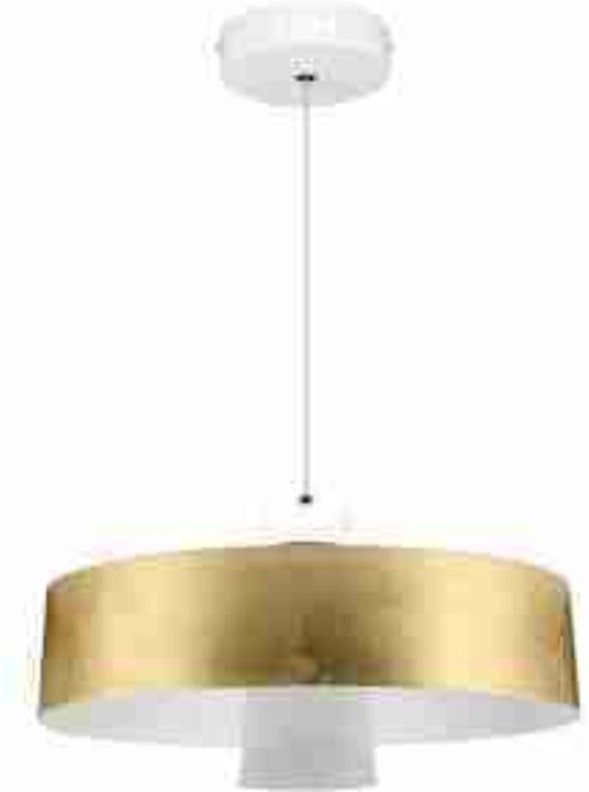 LED3932 VT-7666 42W LED Designerleuchte Quadratisch Weiß Finish 4000K Dimmbar