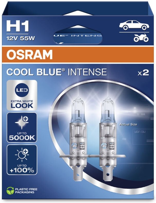 OSRAM H1 Cool Blue Intense 12v DuoBox