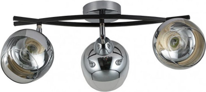Fabrilamp - 3 Strahler denali chrom Deckenleuchte de 3 Strahler denali chrom